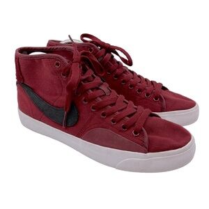 Nike Blazer Court Premium SB Mid Team Red Men's 8 2022‎ Suede